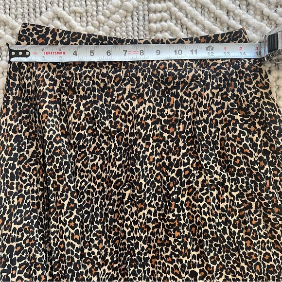 J Crew Leopard Print Midi Skirt - Picture 7 of 7